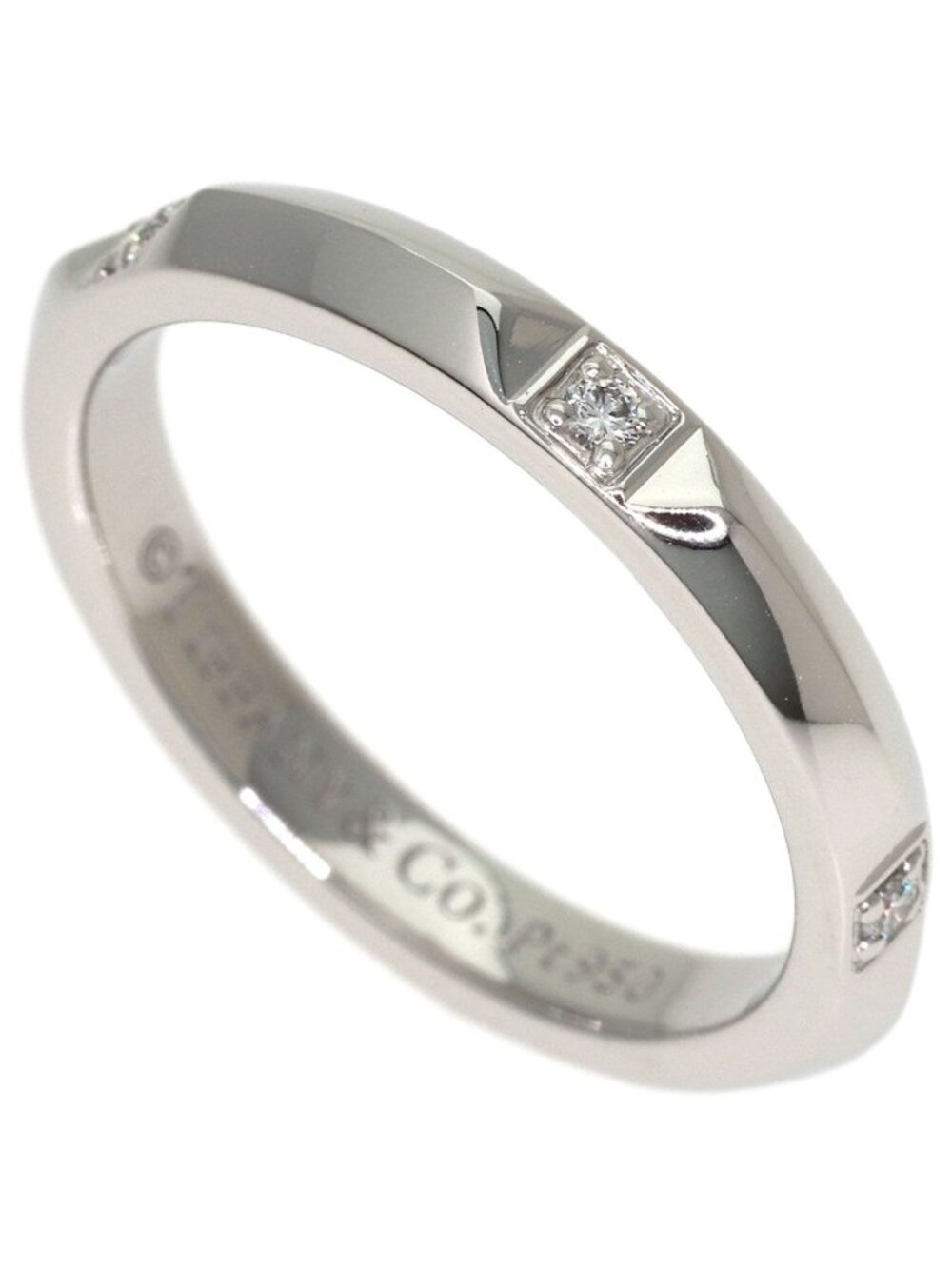 Tiffany & Co True Band Diamond Ring